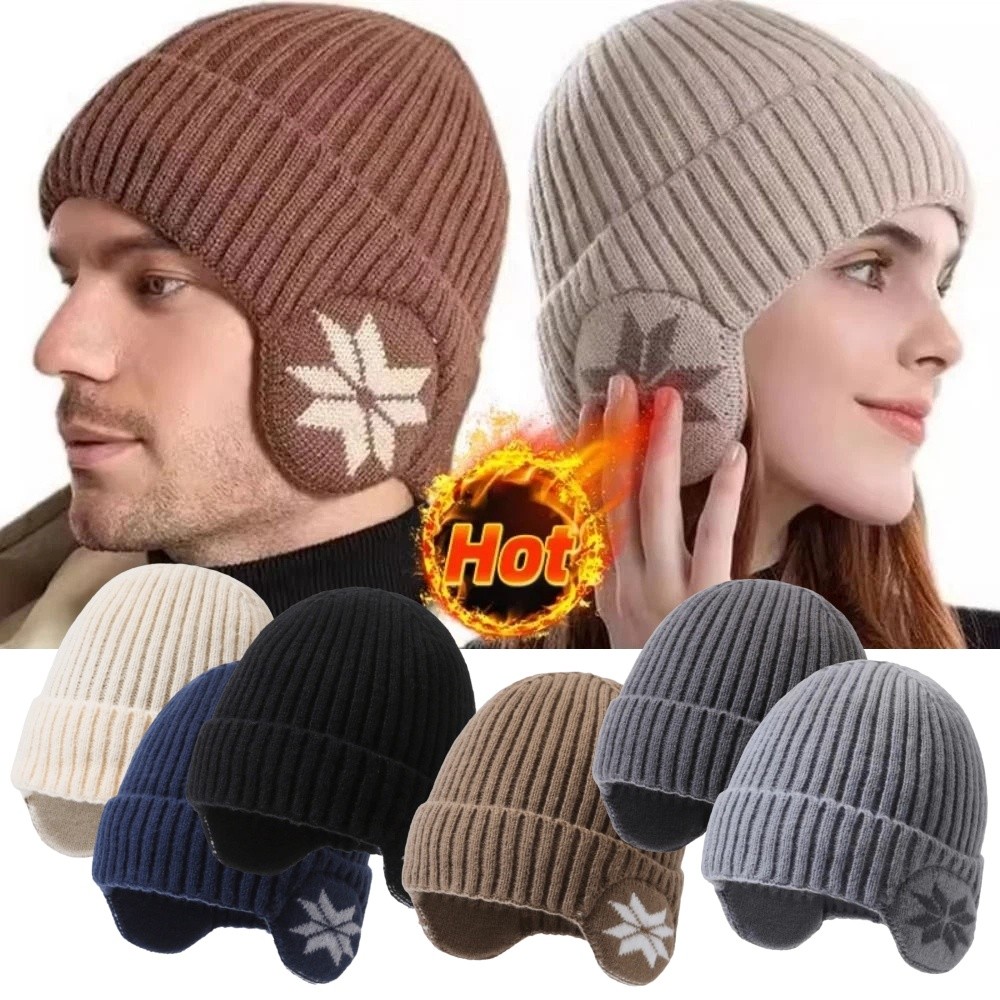 Outdoor Adventure Oa - Thermal Winter Knitted Hat Windproof Insulated