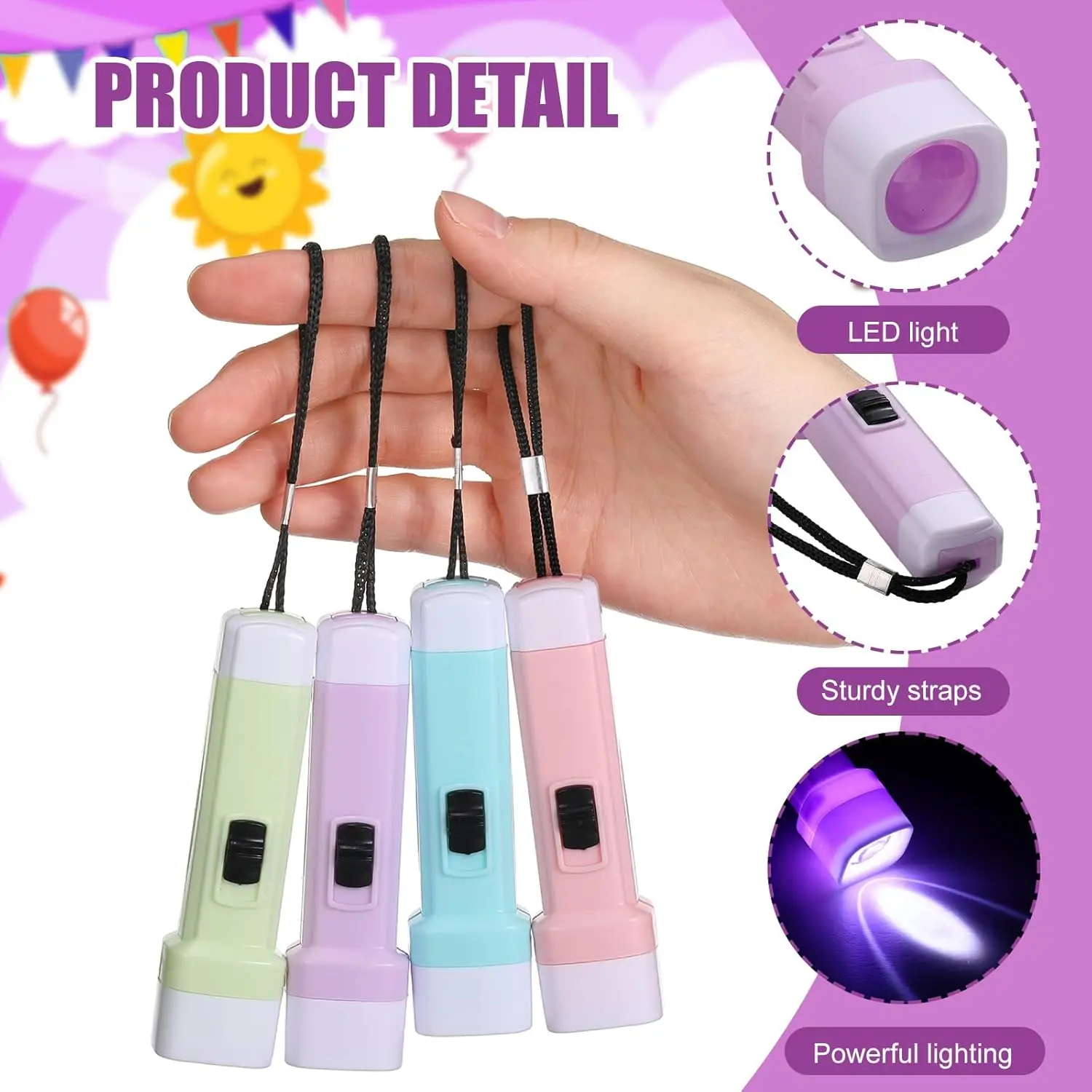 5-100PCS Outdoor Kids LED Flas - Outdoor Adventure Activities For Kids ulasan dan harga