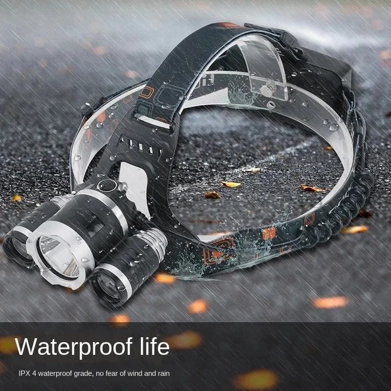 Super Bright Rechargeable LED  - Headlamp Waterproof Rechargeable ulasan dan harga