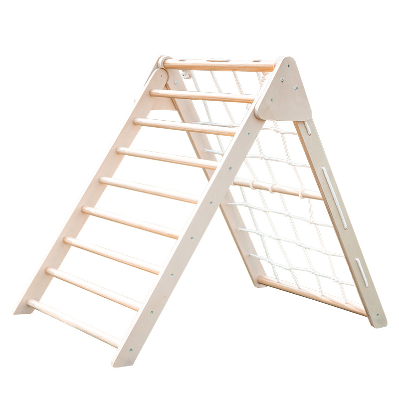 Foldable Wooden Triangle Climb - Outdoor Adventure Activities For Kids ulasan dan harga