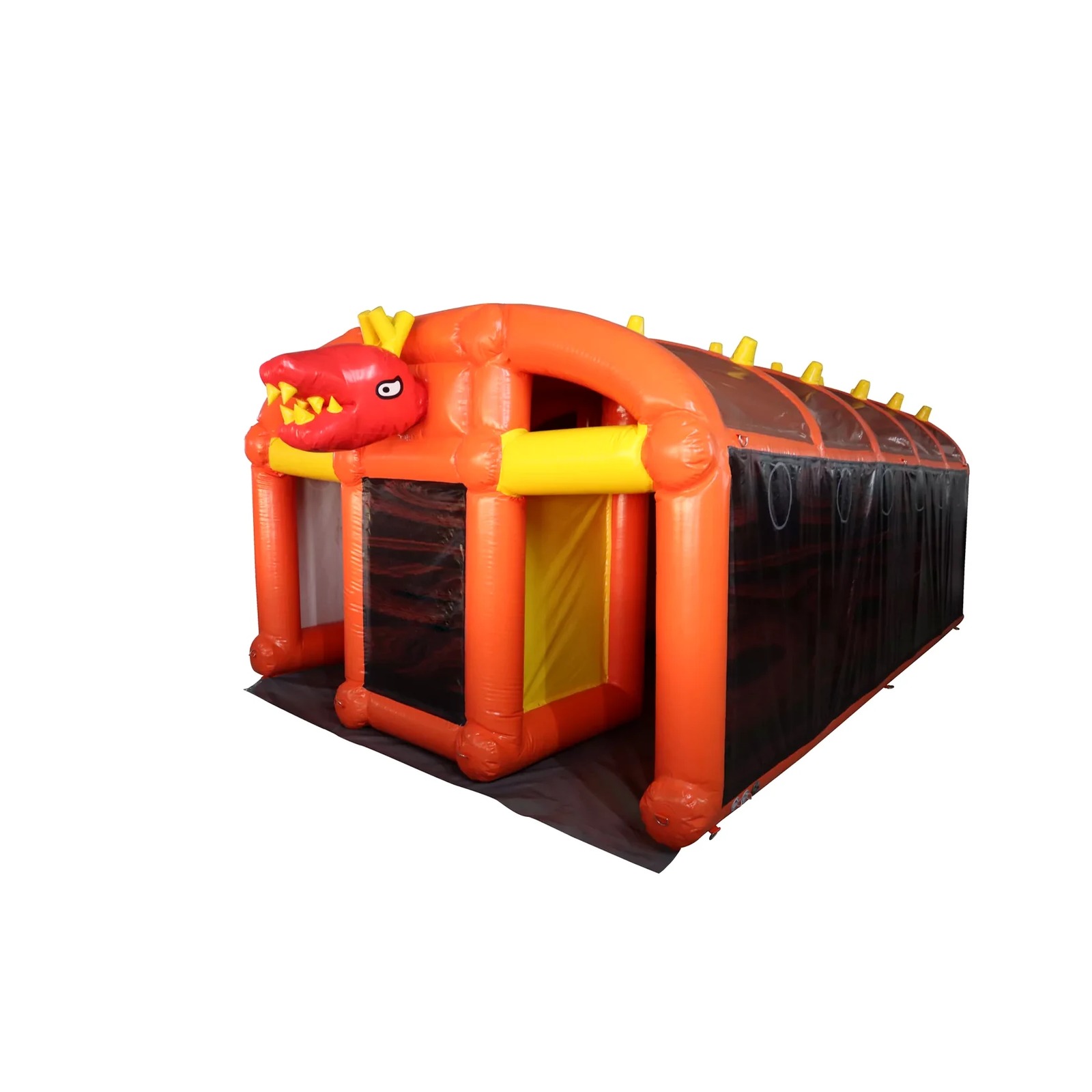 Large Orange Inflatable Maze 3 - Outdoor Adventure Rentals ulasan dan harga