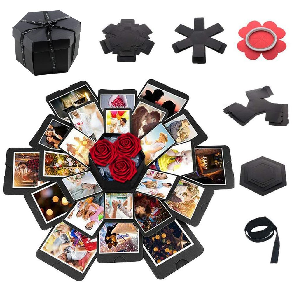 Photo Album Box DIY Scrapbook  - Outdoor Adventure Box ulasan dan harga