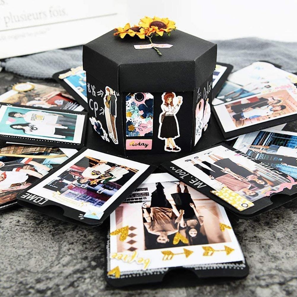 Photo Album Box DIY Scrapbook  - Outdoor Adventure Box ulasan dan harga