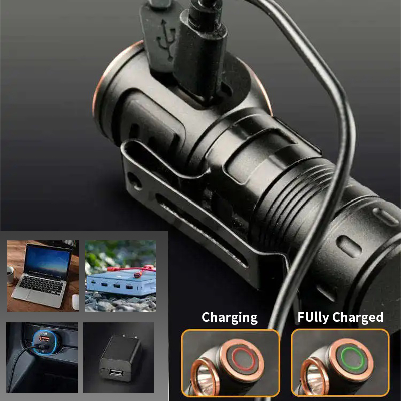 Customized USB Rechargeable Ca - Headlamp Waterproof Rechargeable ulasan dan harga