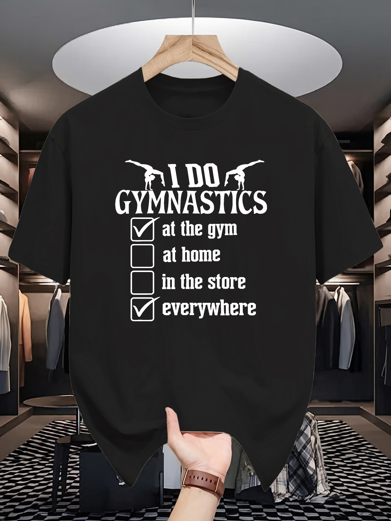 Mens Crew Neck T Shirt Kayak L - Outdoor Adventure Hobbies ulasan dan harga