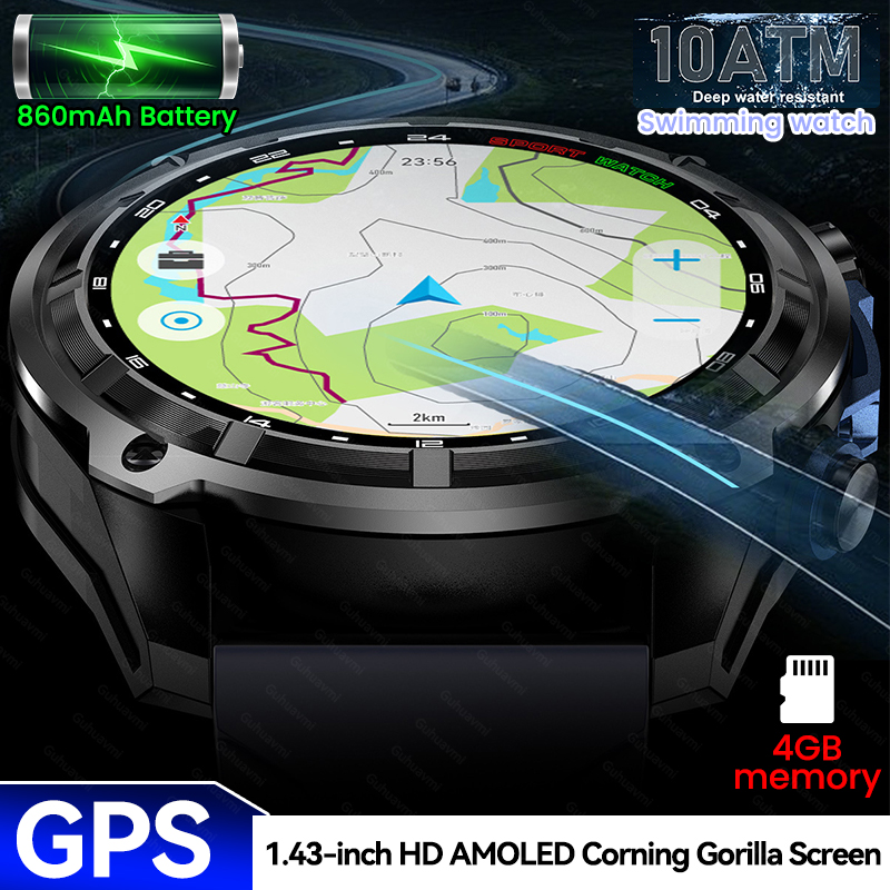 New Adventure GPS Men Smart Wa - Outdoor Adventure Hours ulasan dan harga