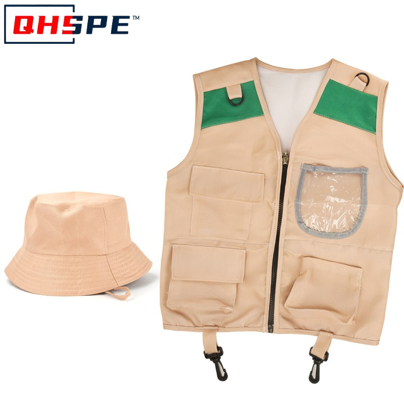Kids Explorer Vest and Hat Cos - Outdoor Adventure Activities For Kids ulasan dan harga